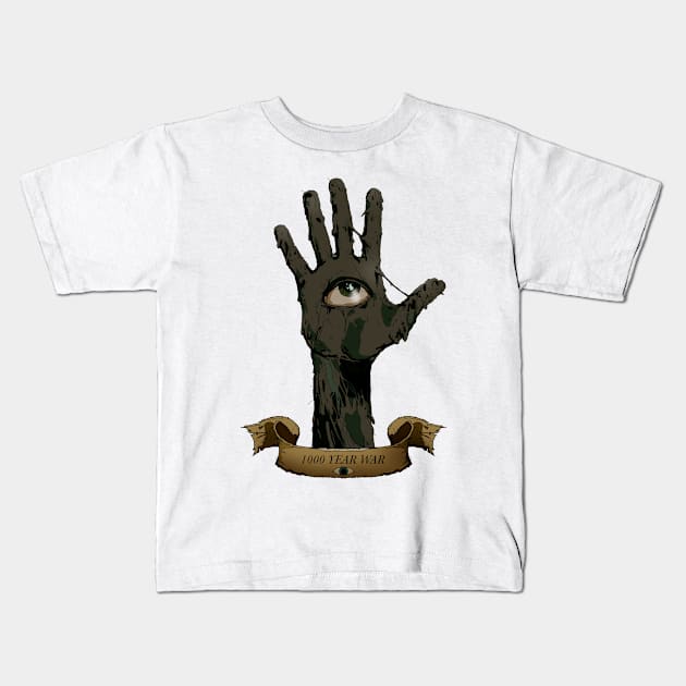 1000yr war Kids T-Shirt by MJHiblenART